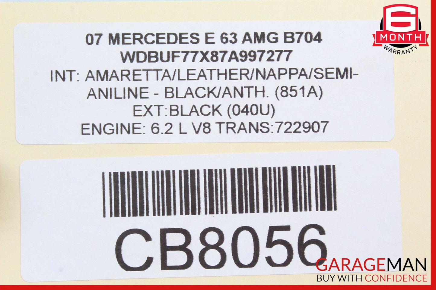 03-09 Mercedes W211 E63 E550 Front Right Passenger Door Control Module OEM