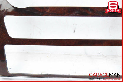06-12 Mercedes W164 ML350 GL450 Center Console Control Trim Bezel Panel Wood OEM