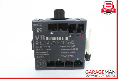 08-12 Mercedes X204 GLK350 C300 E350 Front Right Side Door Control Module OEM