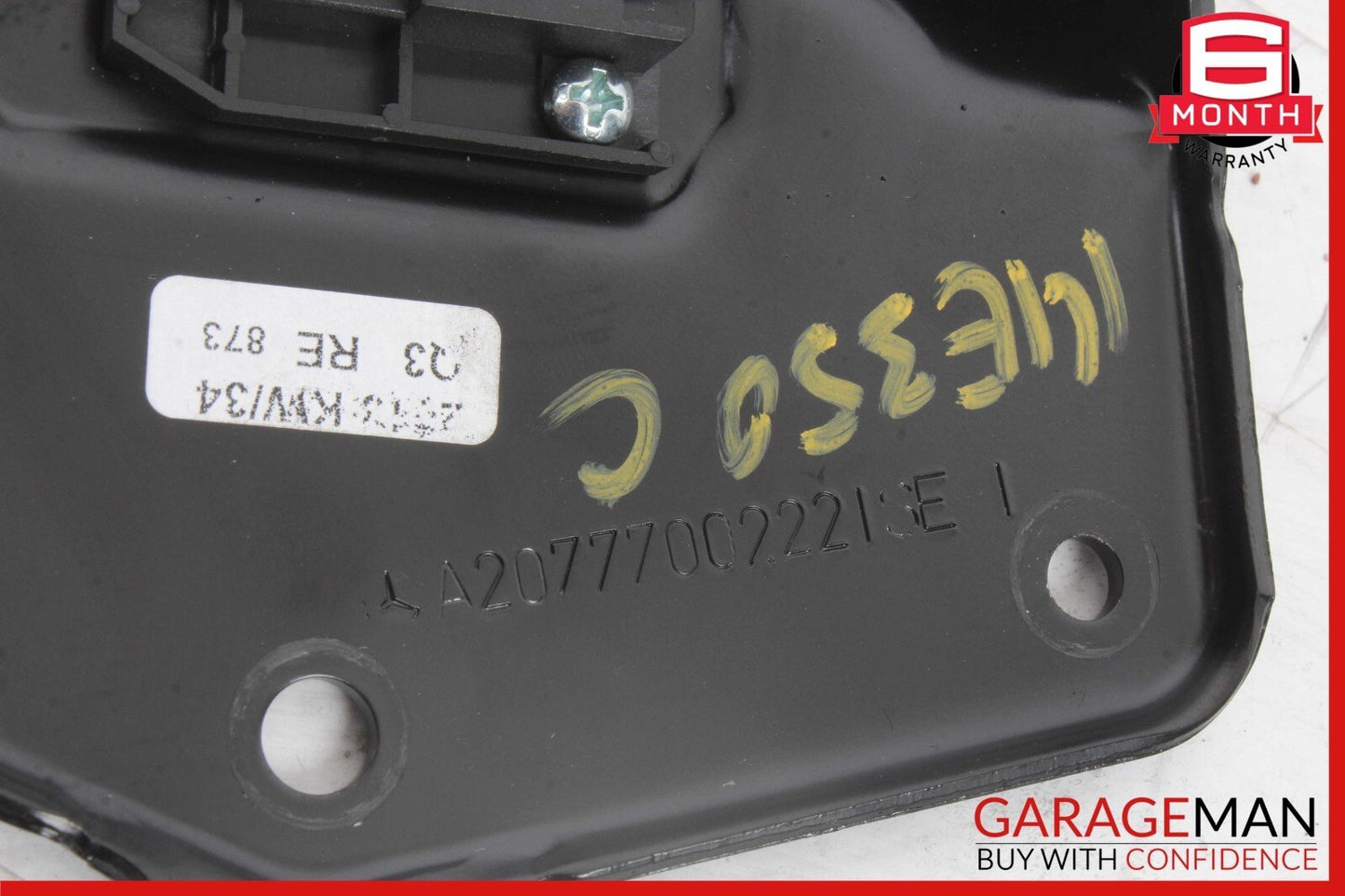 11-17 Mercedes W207 E350 E550 E400 Front Top Roof Lock Latch Cover Set of 2 OEM
