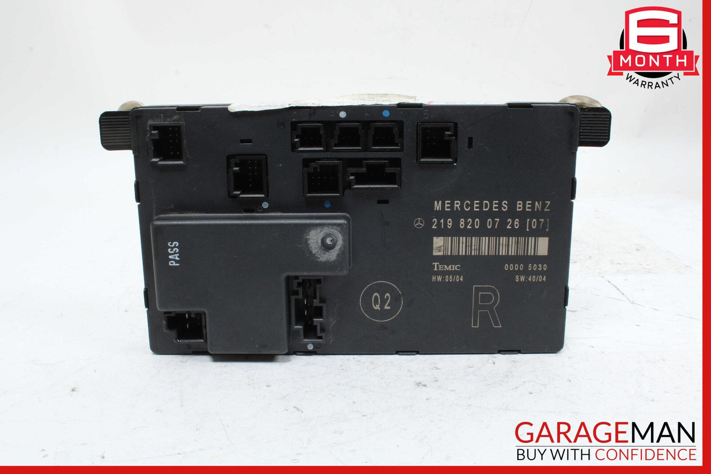 06-11 Mercedes W219 CLS500 CLS63 AMG Front Right Side Door Control Module OEM