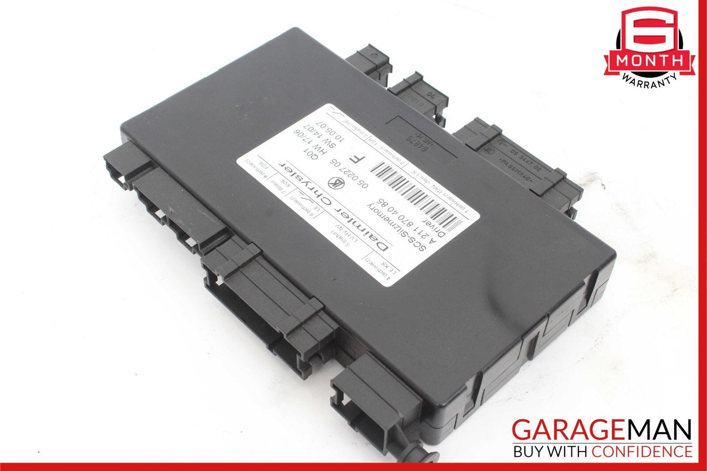 03-12 Mercedes W221 S550 GL350 SLK350 GL550 Seat Control Module Left Side OEM