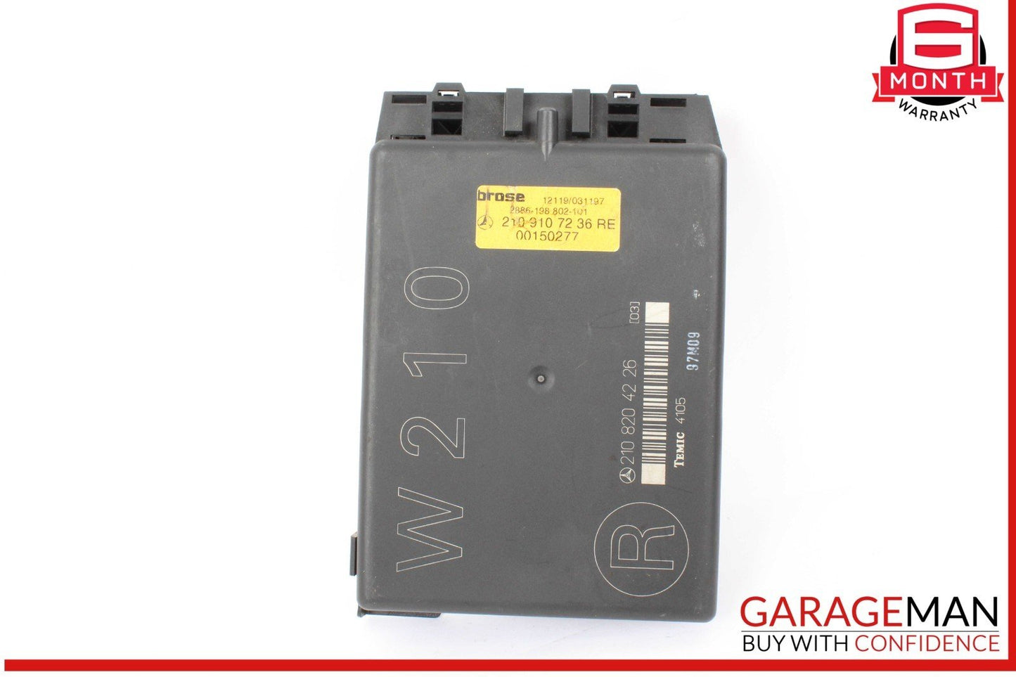 98-02 Mercedes W210 E320 Front Right Passenger Side Seat Control Module OEM