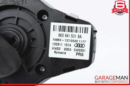 08-16 Audi S5 S4 Front Left Side Dash Head Light Control Switch 8K0941531BA OEM