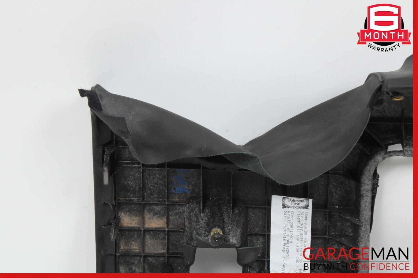 15-18 Ferrari California T Front Left Under Dash Lower Knee Trim Panel Black