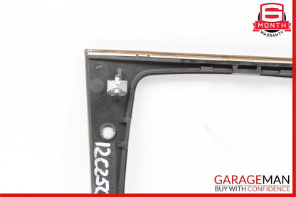 08-15 Mercedes W204 C300 C350 C250 Center Console Shift Shifter Bezel Trim Wood