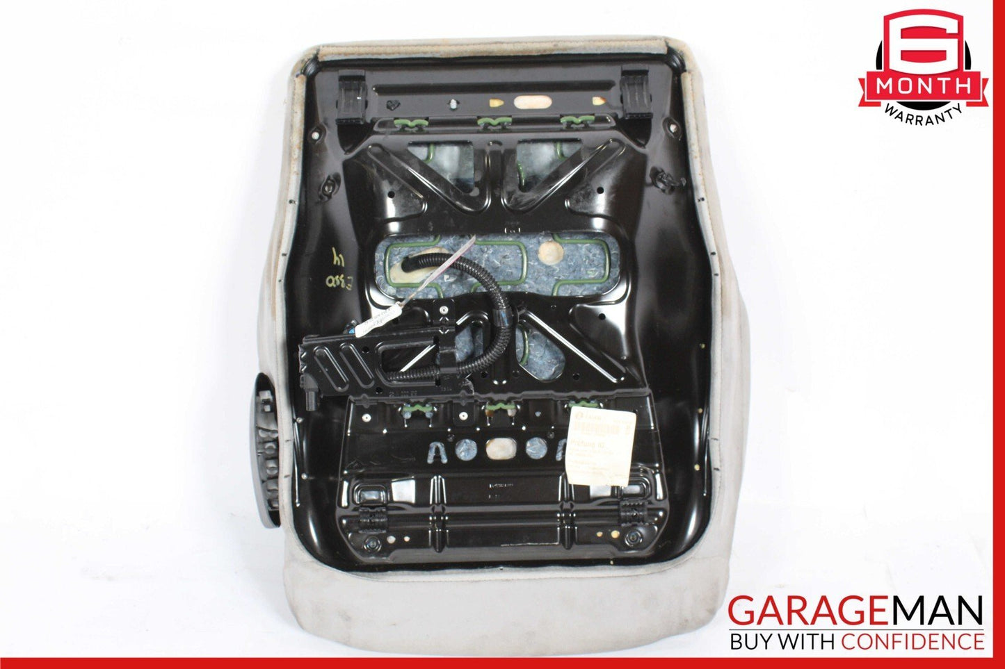 10-17 Mercedes W207 E350 C250 Front Right Lower Bottom Seat Cushion Cover Grey