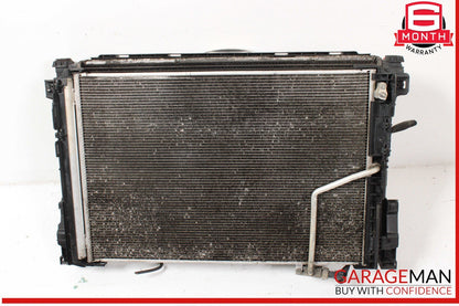 12-15 Mercedes X204 GLK350 Engine Radiator Condenser Cooling Fan Motor Assy