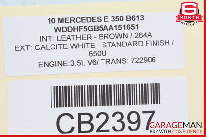 10-13 Mercedes W212 E350 E550 E63 AMG Parking Distance Control PDC Module OEM