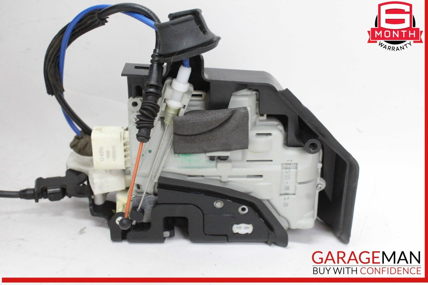 11-18 Audi A8 S8 Rear Right Side Inner Door Panel Cover w/ Lock Latch & Motor