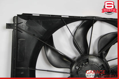 12-20 Mercedes R172 SLK250 Engine Radiator Cooling Fan Motor Shroud Assy