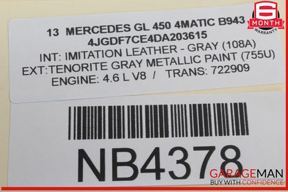 12-16 Mercedes X166 GL450 4MATIC ECU ECM Engine Control Module Unit OEM