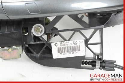 07-13 Mercedes W221 S550 Rear Right Side Exterior Door Handle Keyless Go OEM
