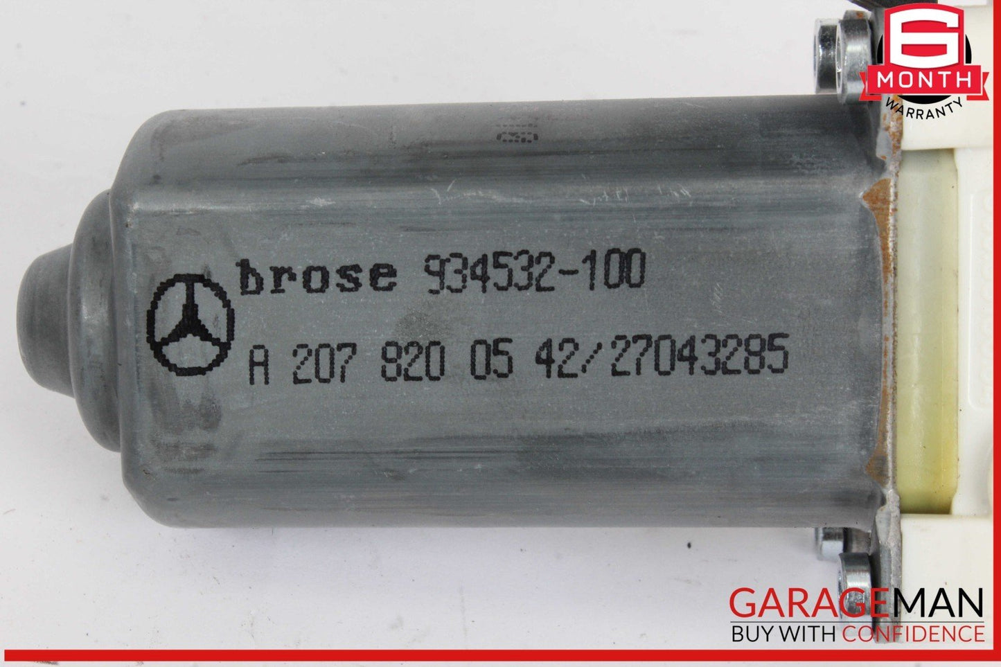 10-20 Mercedes W218 CLS550 Rear Left Window Regulator Motor 2078200542 OEM