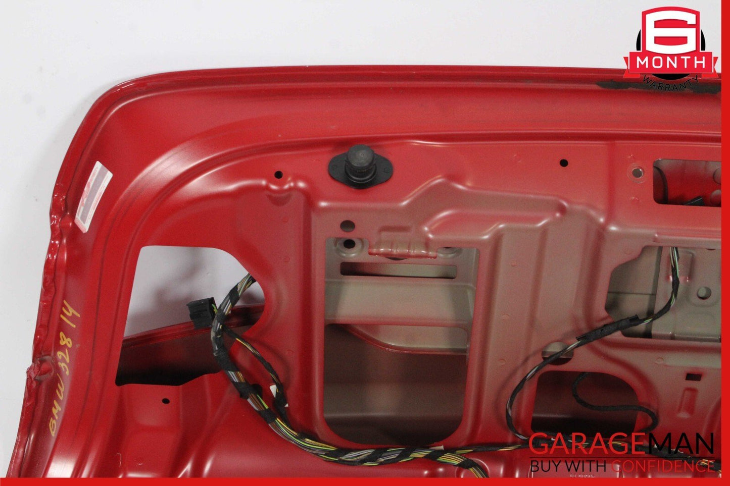 12-18 BMW F30 320i 328i Rear Trunk Lid Deck Shell Panel Cover Red OEM