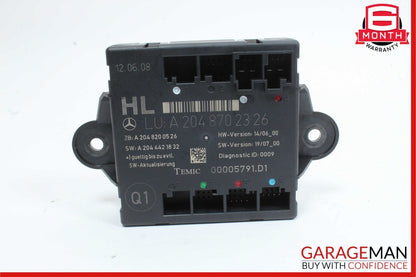 08-18 Mercedes W204 C300 CLS550 GLK350 Rear Left Side Door Control Module OEM