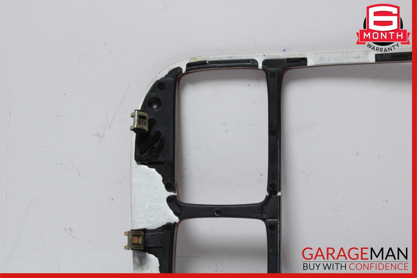 00-02 Mercedes W220 S500 S600 Radio Dash Wood Trim Bezel Panel Cover Wood OEM