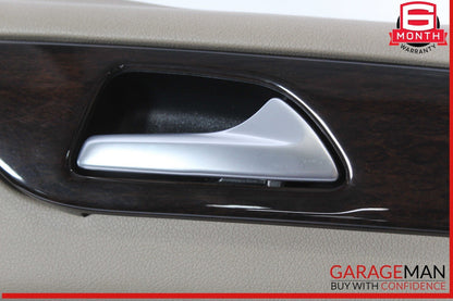 13-16 Mercedes X166 GL450 Rear Right Side Interior Door Panel Cover Trim OEM