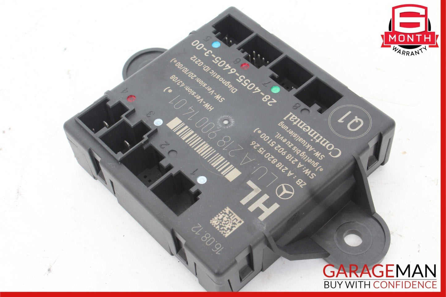 08-15 Mercedes W204 C250 Rear Left Driver Side Door Control Module OEM
