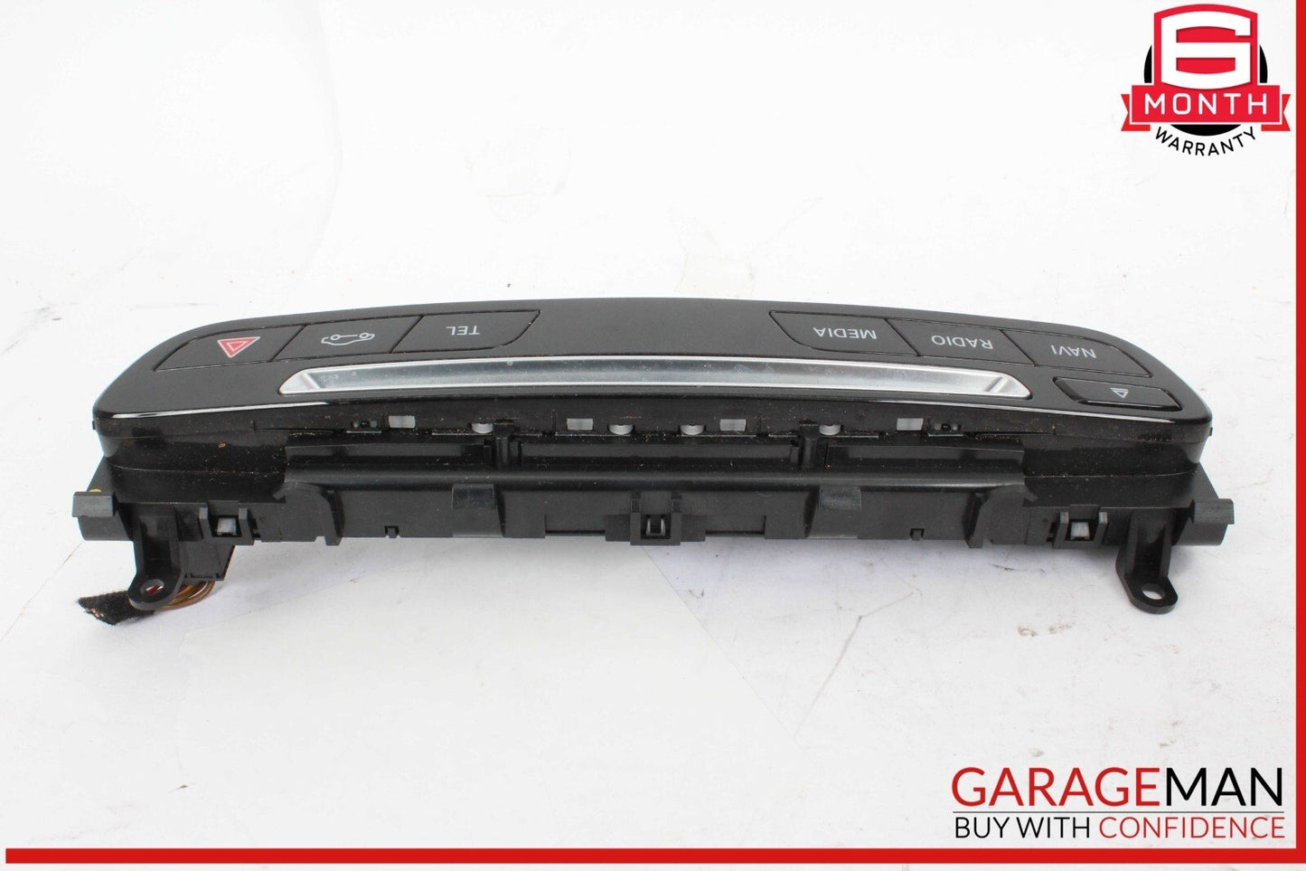 15-19 Mercedes W205 C300 C400 Media Center Dashboard Hazard Control Switch OEM