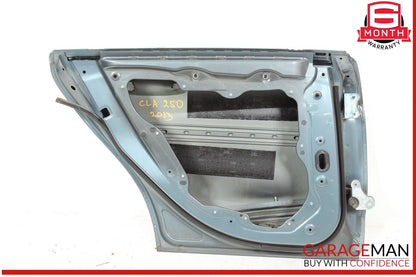 14-19 Mercedes W117 CLA250 CLA45 Rear Left Side Exterior Door Shell Panel OEM