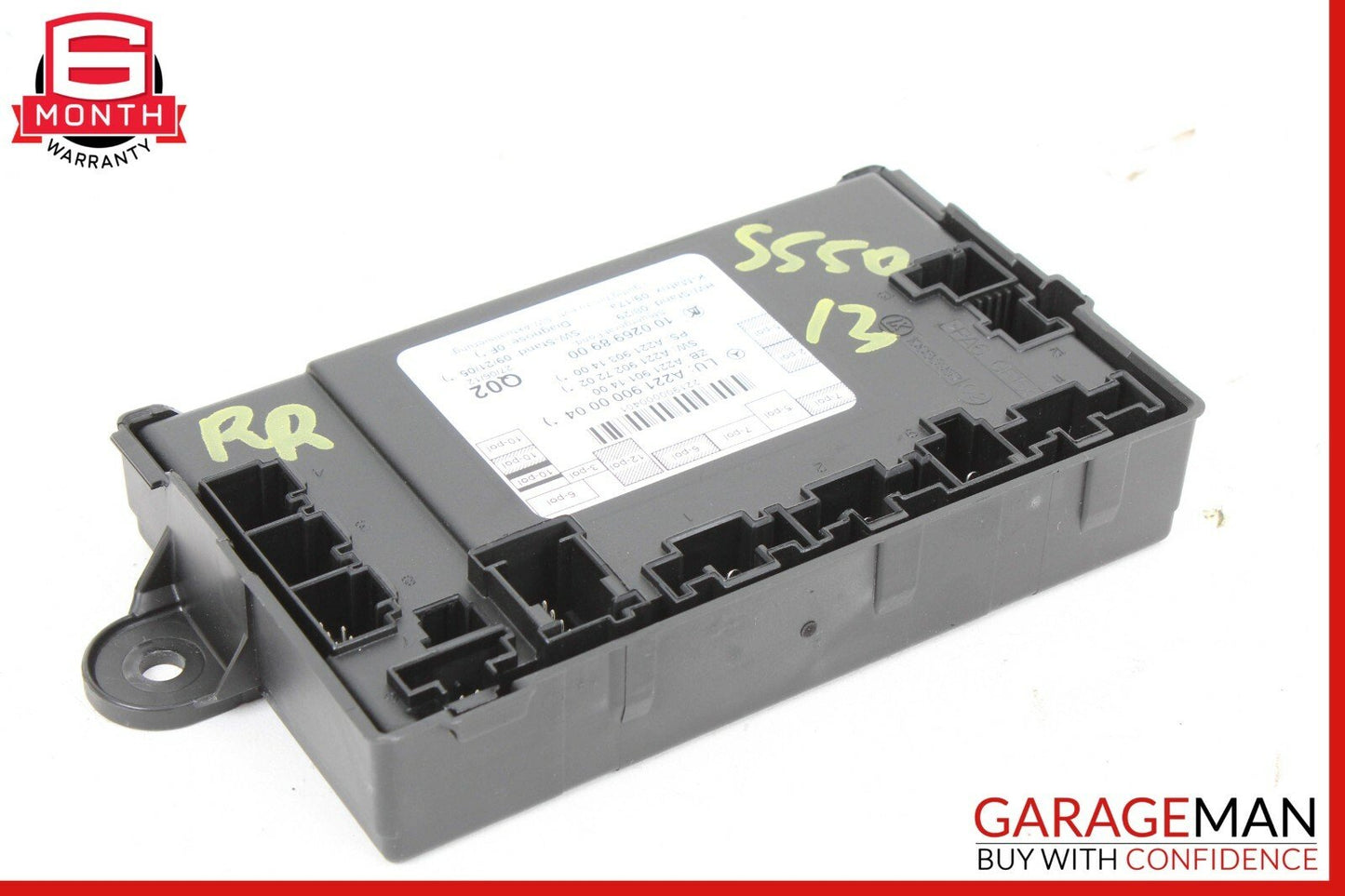07-13 Mercedes W221 S550 S63 AMG Rear Right / Left Door Control Module Q02 OEM