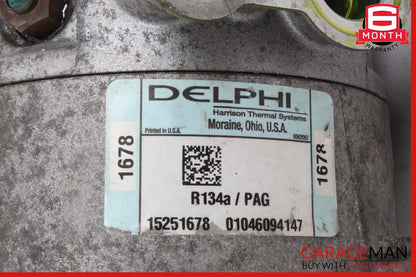 04-09 Cadillac XLR A/C Air Conditioning Compressor 10441357 OEM