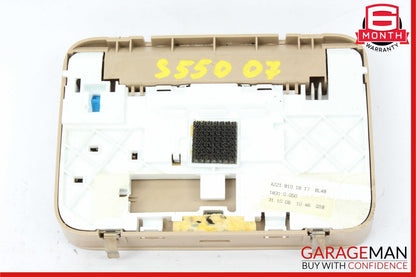 07-13 Mercedes W221 S550 S450 Rear Left / Right Overhead Vanity Mirror Brown OEM