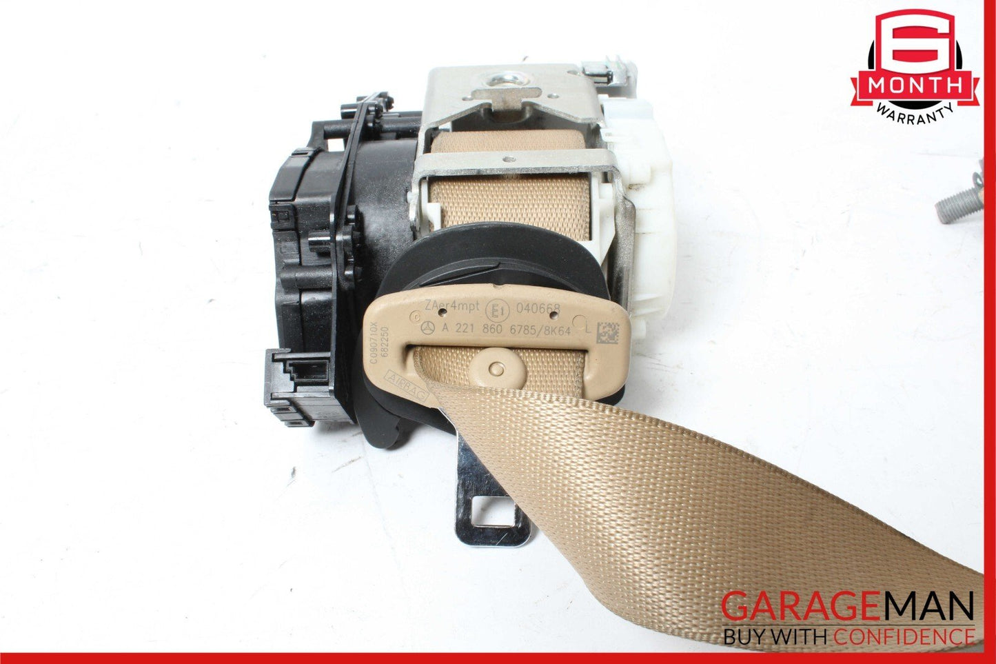 10-13 Mercedes W221 S550 S63 AMG Front Left Side Seatbelt Seat Belt Retractor