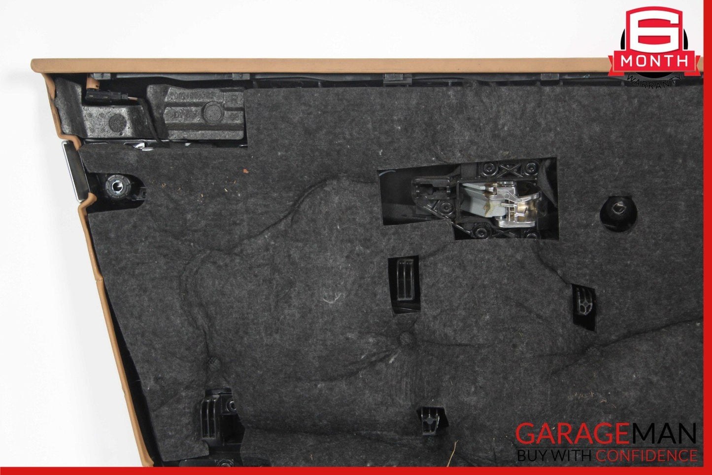 10-16 Porsche Panamera 970 Front Right Interior Door Panel Trim Cover Assy Beige