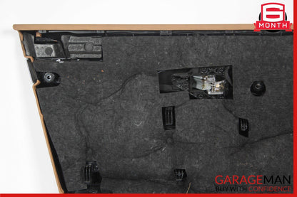 10-16 Porsche Panamera 970 Front Right Interior Door Panel Trim Cover Assy Beige