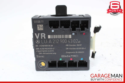 08-18 Mercedes W204 C250 E550 E400 Front Right Side Door Control Module OEM