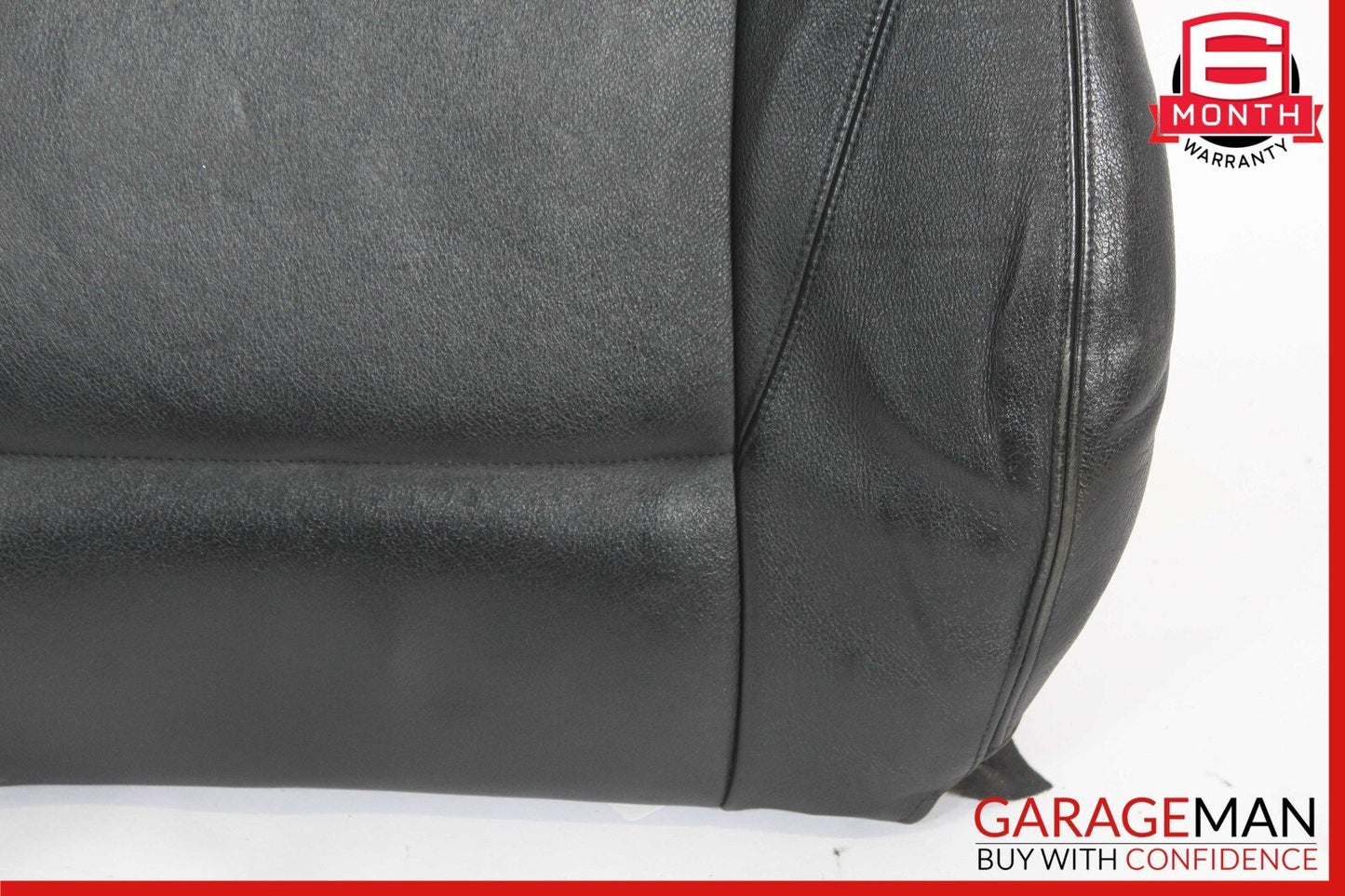 08-14 BMW X6 E71 Front Left Driver Side Top Upper Seat Cushion Black OEM