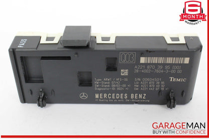 07-14 Mercedes W221 S400 Hybrid Trunk Release Remote Open Close Module Unit OEM