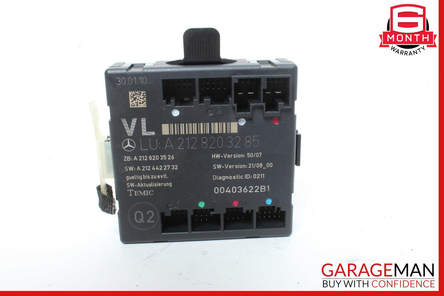08-18 Mercedes X204 GLK350 E550 Front Left Driver Side Door Control Module OEM