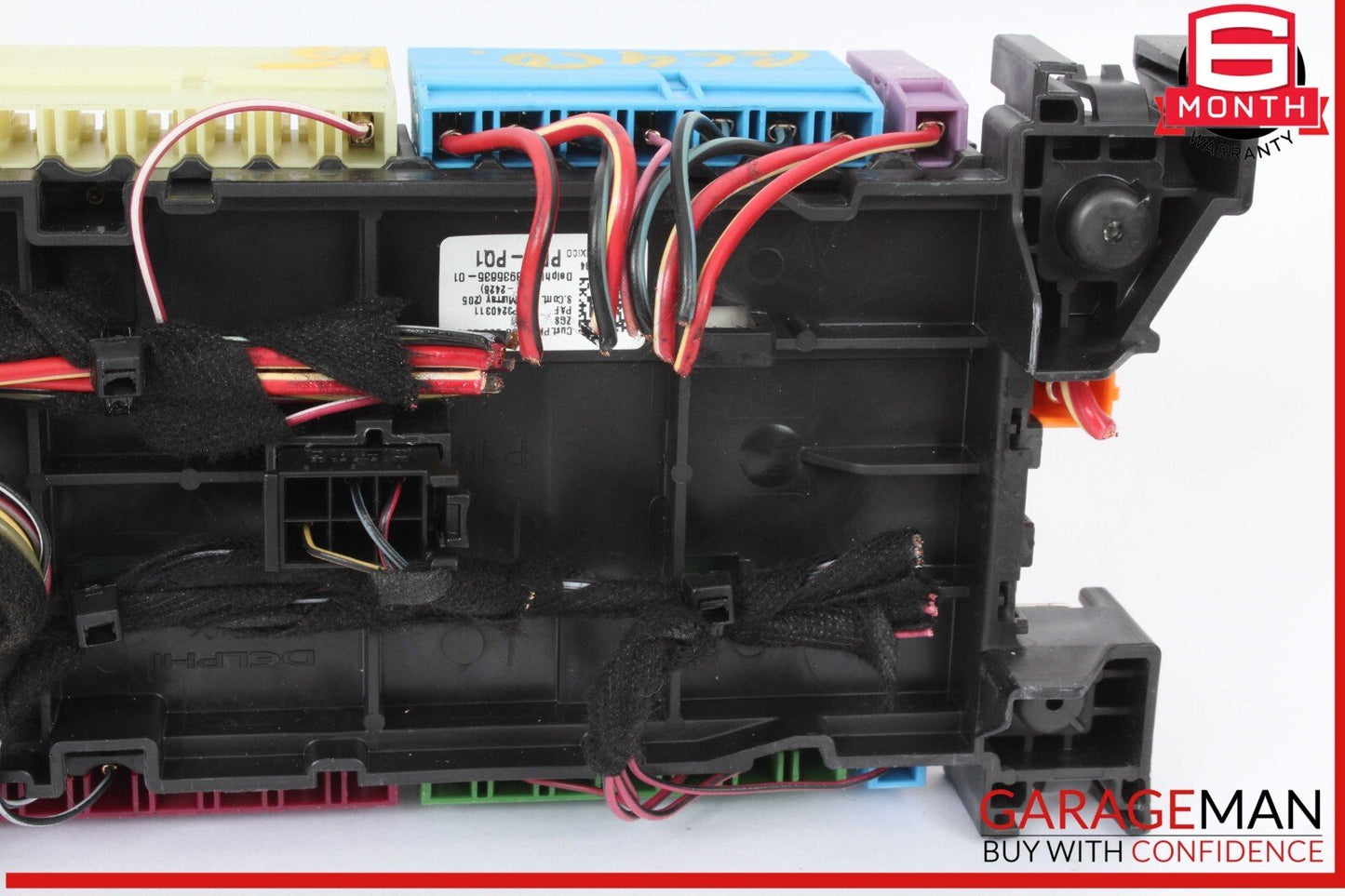 12-16 Mercedes X166 GL450 GL550 ML550 Rear Relay Fuse Box 1669063901 OEM
