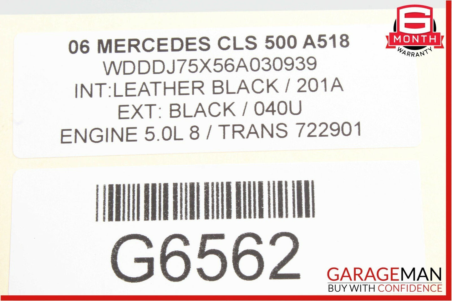 06-11 Mercedes W219 CLS500 Front Right Side Door Computer Controller Module OEM