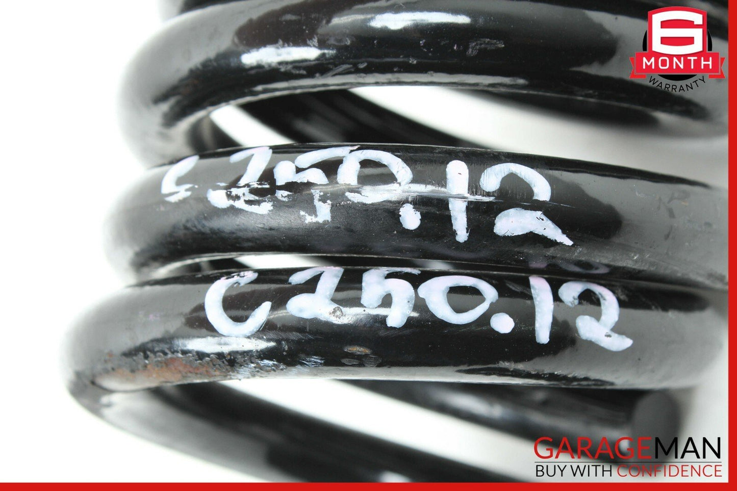 08-14 Mercedes W204 C250 C280 Rear Shock Absorber Coil Spring Set of 2 Pc OEM