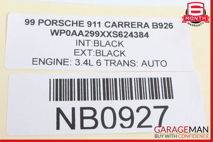97-05 Porsche Carrera 911 996 Boxster 986 Front Right Door Audio Speaker Box OEM