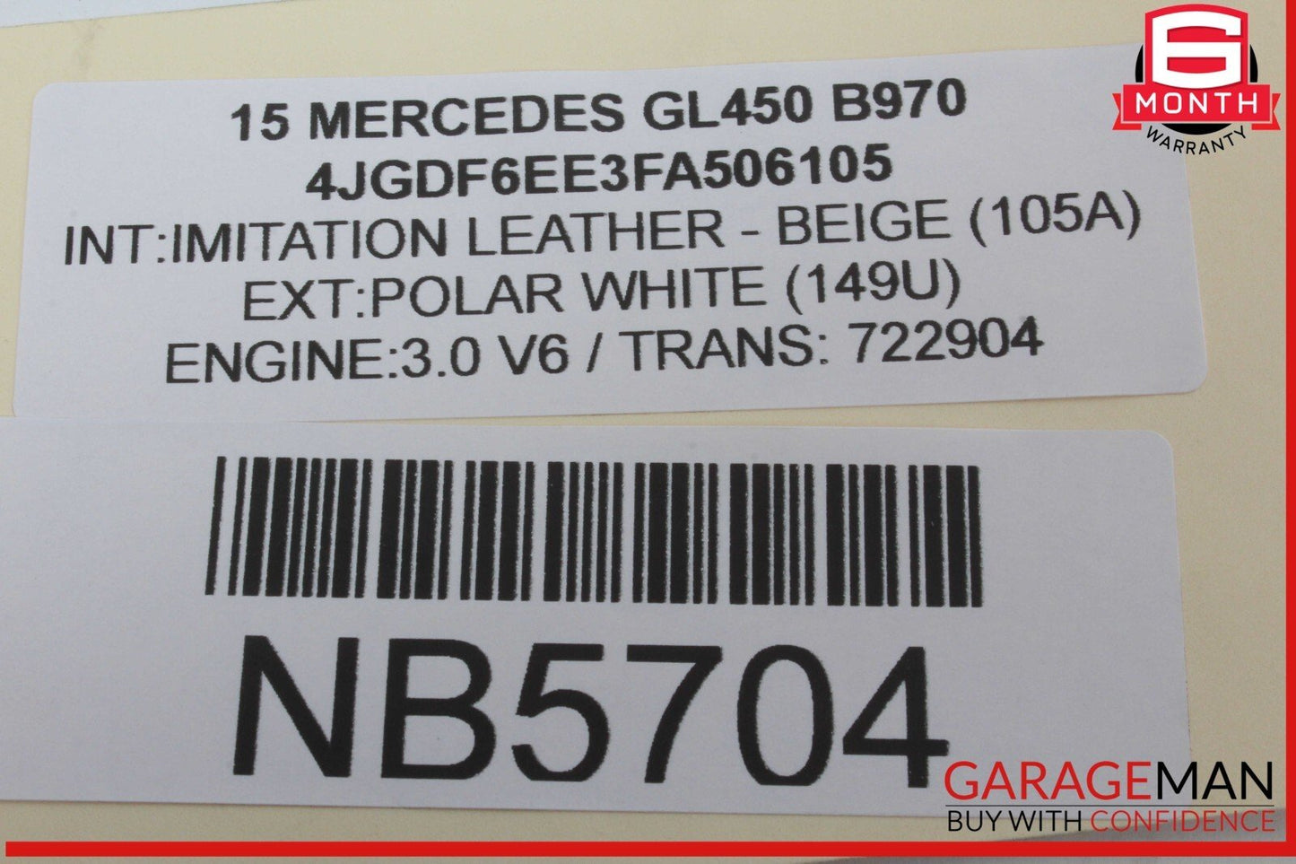 13-16 Mercedes X166 GL450 ML550 Park Assist Parktronic Sensor Module Control OEM