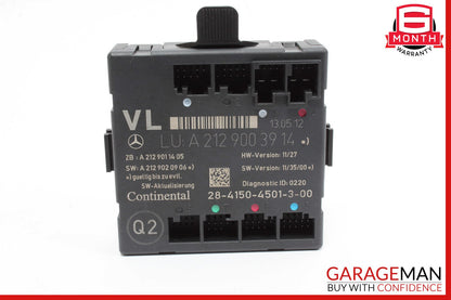 08-18 Mercedes W204 C250 GLK250 CLS550 Front Left Side Door Control Module OEM