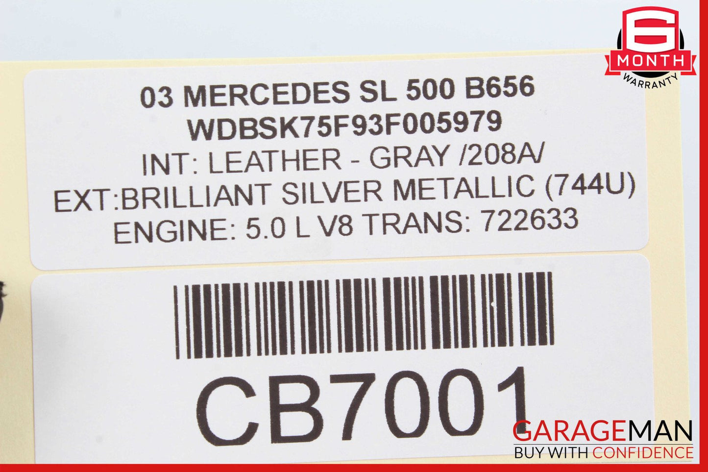 00-06 Mercedes W215 CL600 S500 Telephone Bluetooth Voice Control Module Unit OEM