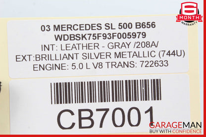00-06 Mercedes W215 CL600 S500 Telephone Bluetooth Voice Control Module Unit OEM