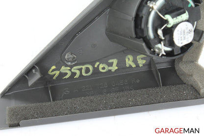 07-13 Mercedes W221 S450 S550 Front Right Passenger Side Tweeter Speaker Cover