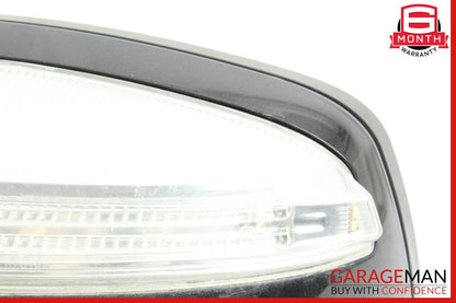 08-09 Mercedes W204 C280 C63 AMG Front Left Side Mirror Rear View Door Black