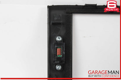 14-17 Maserati Ghibli Dashboard Dash Display Screen Trim Bezel Cover Black OEM
