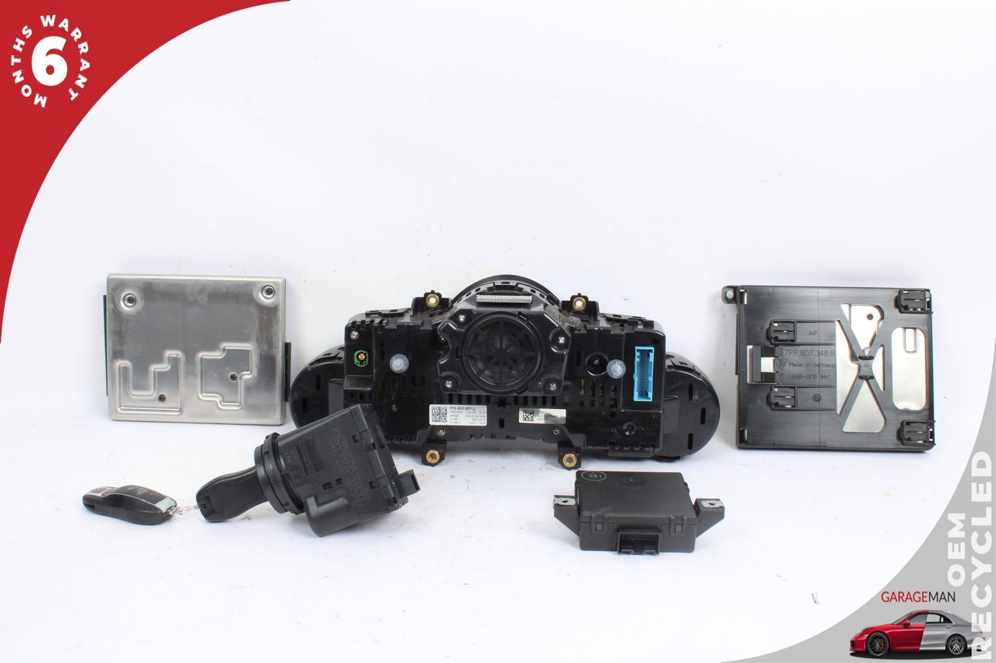 2011-2014 Porsche Cayenne 958 Speedometer Igniton BCM Central Gateway Module Set