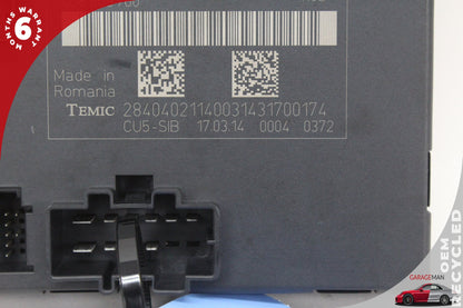 2012-2018 Audi A6 Front Left Driver Side Seat Control Module Unit 4G8959760 OEM