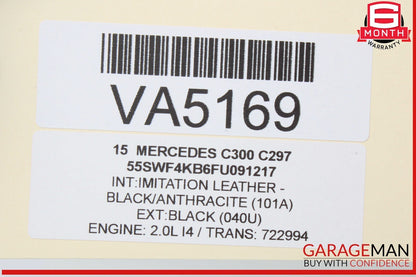 14-19 Mercedes W205 C300 S550 GLC350 Keyless Go Entry Control Module Unit OEM