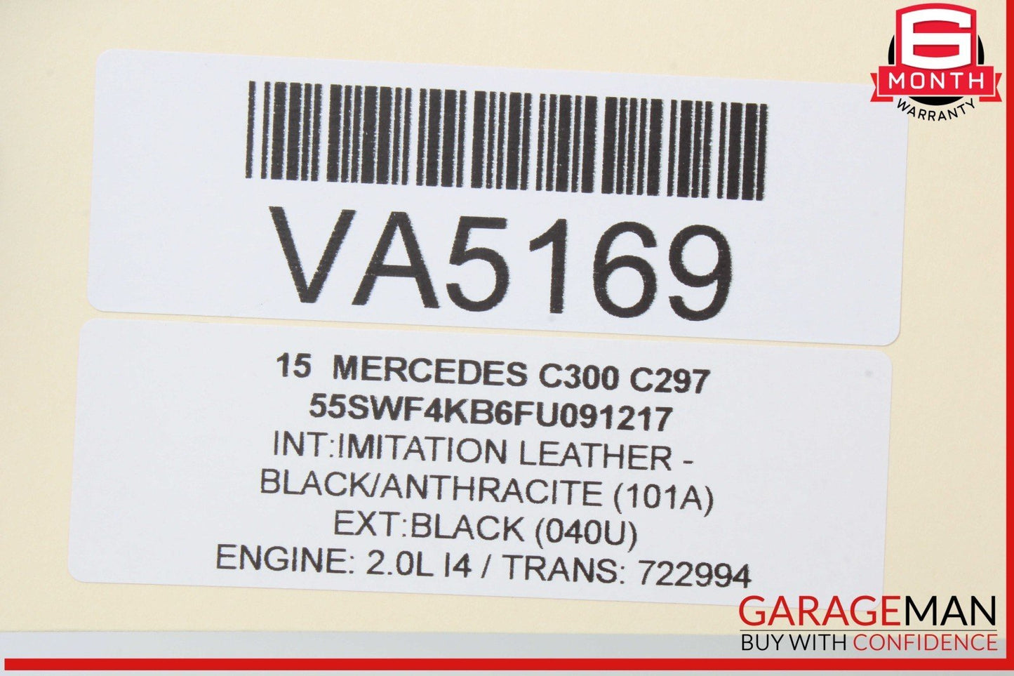 14-19 Mercedes W205 C300 S550 GLC350 Keyless Go Entry Control Module Unit OEM